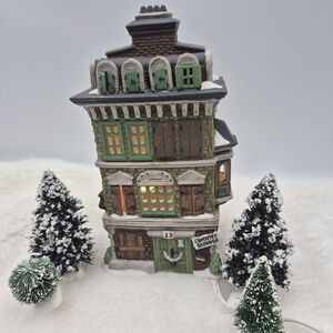 Department 56 Flat of Ebeneezer scrooge. Christmas carol series